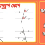 অনুরূপ কোণ কাকে বলে? অনুরূপ কোণের বৈশিষ্ট্য গুলো কি কি? 20241117_100109