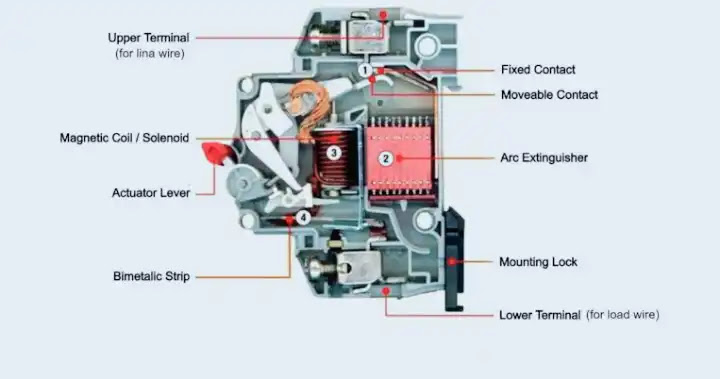 Miniature Circuit Breaker (MCB): Definition, Parts , Type, Working, Advantages, Uses & More Miniature Circuit Breaker (MCB): Definition, Parts , Type, Working, Advantages, Uses & More